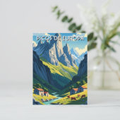 PIcos de Europa Spanje Reizen Briefkaart (Staand voorkant)