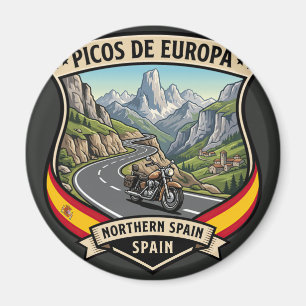 Picos de Europa Spanje Schitterende Bergweg Magneet