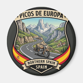 Picos de Europa Spanje Schitterende Bergweg Magneet