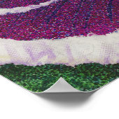 Picottee Pansy Poster (Hoek)