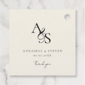 Pics gebeuren! Foto, QR-code, bruiloft Bedankjes Labels (Achterkant)