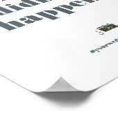 Pics of het gebeurde niet | Huwelijkshashtag Poster (Hoek)