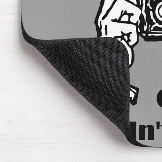 Pics of het gebeurde niet Retro Muismat (Hoek)