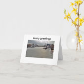 PICT0052 5x5, veel groeten, veel groeten Kaart (Gele Bloem)