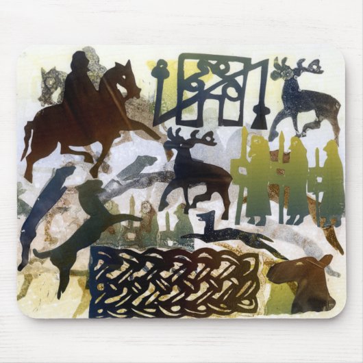 Pict-symbolen en lacing muismat (Voorkant)