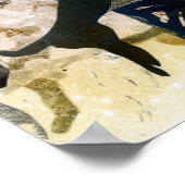 Pict-symbolen en lacing poster (Hoek)