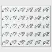 Pictish beast cadeaupapier (Vlak)