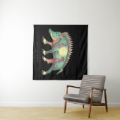 Pictish Boar Sun Wandkleed (In Situ (horizontaal))