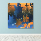 Pictish Ceremony Canvas Afdruk (Insitu (Houten vloer))