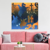 Pictish Ceremony Canvas Afdruk (Insitu (Woonkamer))