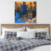 Pictish Ceremony Canvas Afdruk (Insitu (Slaapkamer))