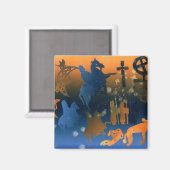 Pictish Ceremony Magneet (Voorkant / Achterkant)