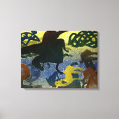 Pictish Horsemen Canvas Afdruk (Voorkant)