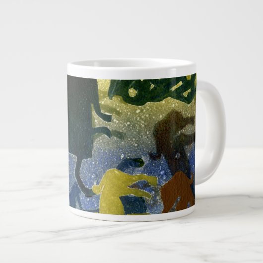 Pictish Horsperma Grote Koffiekop (Voorkant rechts)