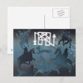 Pictish Hunting Scene Briefkaart (Voorkant / Achterkant)