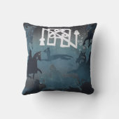 Pictish Hunting Scene I 1995 Kussen (Achterkant)