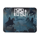 Pictish Hunting Scene Magneet (Horizontaal)