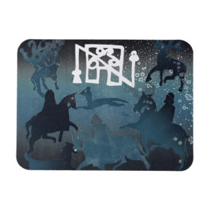 Pictish Hunting Scene Magneet