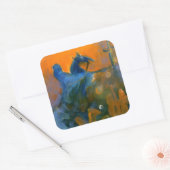Pictish Magic Vierkante Sticker (Envelop)