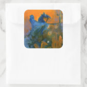 Pictish Magic Vierkante Sticker (Tas)