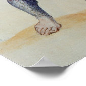 Pictish Man met een menselijk hoofd Poster (Hoek)