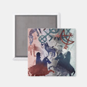 Pictish Riders 1996 Magneet (Voorkant / Achterkant)