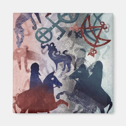 Pictish Riders 1996 Magneet (Voorkant)