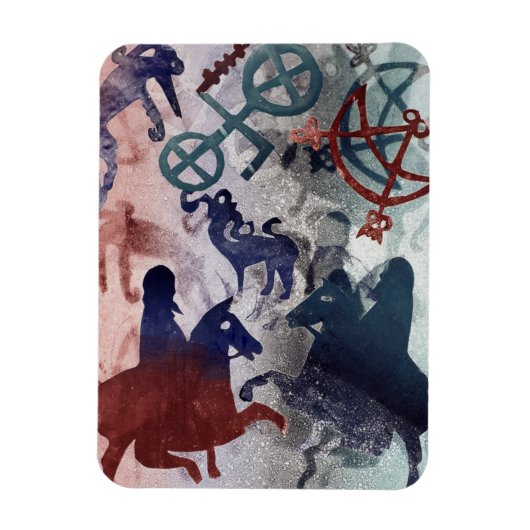 Pictish Riders 1996 Magneet (Verticaal)