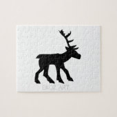 Pictish Stag Cutout Legpuzzel (Horizontaal)