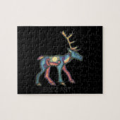 Pictish Stag Sun Legpuzzel (Horizontaal)