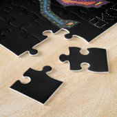 Pictish Stag Sun Legpuzzel (Zijkant)