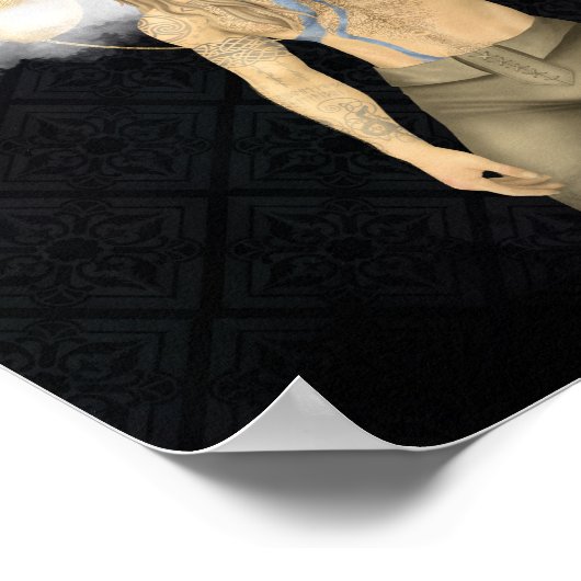 Pictish Warrior - Ancient Celtic Man Poster (Hoek)