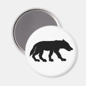 Pictish Wolf Cutout Magneet (Voorkant / Achterkant)