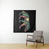 Pictish Wolf Sun Wandkleed (In Situ (horizontaal))