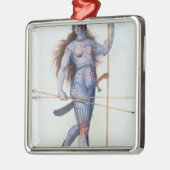 Pictish Woman Metalen Ornament (Links)