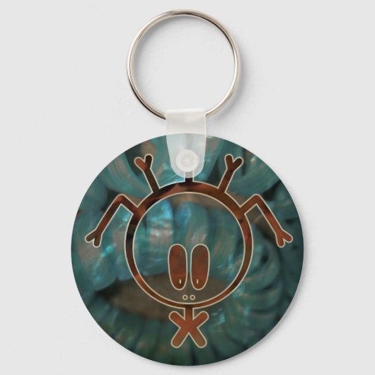 Picto rasta sleutelhanger (Voorkant)