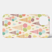 Pictocrèmekegelpatroon Case-Mate iPhone Case (Achterkant (horizontaal))