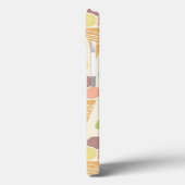 Pictocrèmekegelpatroon Case-Mate iPhone Case (Achterkant / Links)