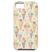 Pictocrèmekegelpatroon Case-Mate iPhone Case (Achterkant)