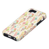 Pictocrèmekegelpatroon Case-Mate iPhone Case (Onderkant)