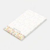 Pictocrèmekegelpatroon Post-it® Notes (Schuin)