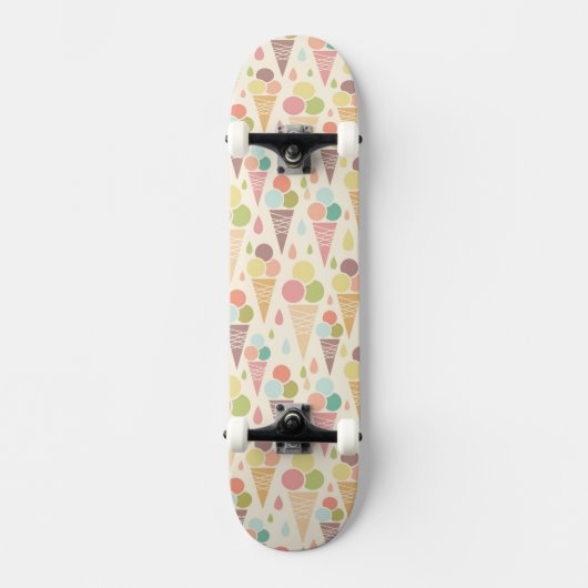 Pictocrèmekegelpatroon Skateboard (Voorkant)
