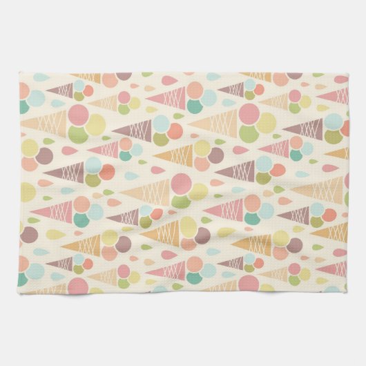 Pictocrèmekegelpatroon Theedoek (Horizontaal)