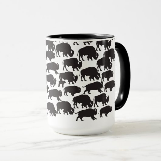 Pictograaf - Buffalo Mok (Voorkant rechts)