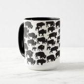 Pictograaf - Buffalo Mok (Voorkant links)