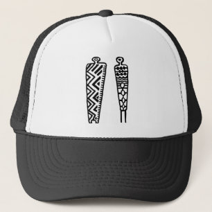 Pictograaf Mannen-BW Trucker Pet