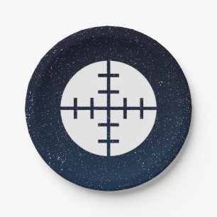 Pictograaf pistool papieren bordje