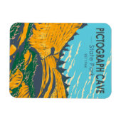 Pictograafkade State Park Montana  Magneet (Horizontaal)