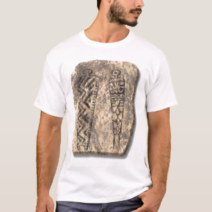 Pictograafsteen voor mannen t-shirt