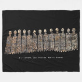 Pictografen, Cara Pintada, Sonora, Mexico Fleece Deken (Voorkant (Horizontaal))